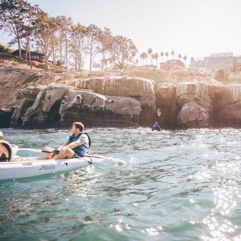 Visit La Jolla Sea Cave Kayaking Tour with Guide in San Diego