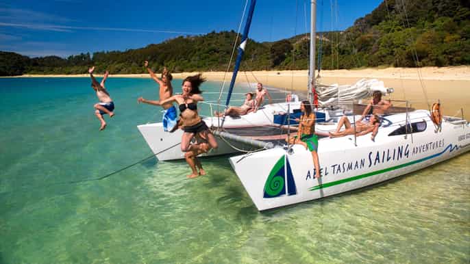 abel tasman national park day sailing adventure with lunch