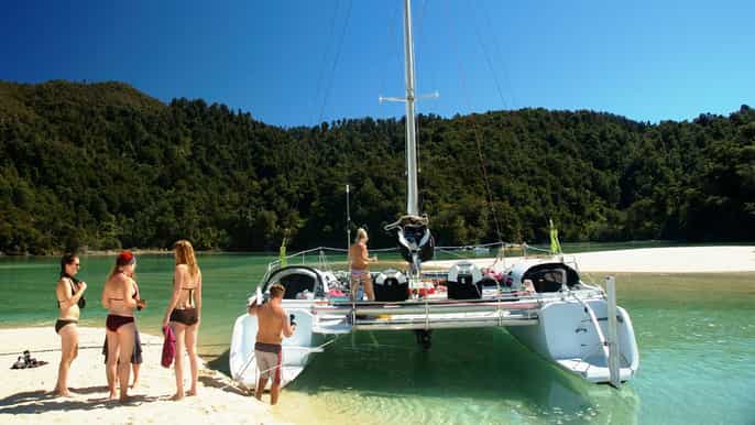 abel tasman national park sailing and selfguided walk