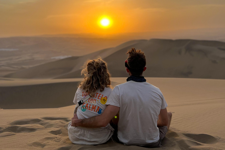 Ica/Huacachina: Buggy 4x4 en las dunas al atardecer + sandsled