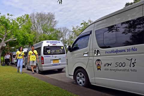 phuket private van transfer to cheow lan lake or vice versa