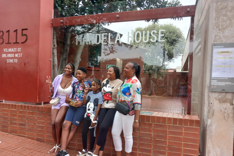 Soweto:half day tour including Mandela House Soweto half day: Pick ups outside Johannesburg