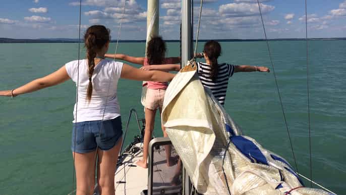 lago balaton tour in barca a vela di 3 ore con skipper