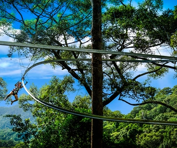 Chiang Mai: Jungle Flight Zip Line Roller Coaster