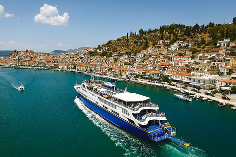 Athènes : croisière dans les îles Saroniques avec sièges VIPDepuis Athènes : croisière VIP aux îles Saroniques