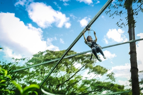 Chiang Mai: Dschungelflug Zipline-Achterbahn