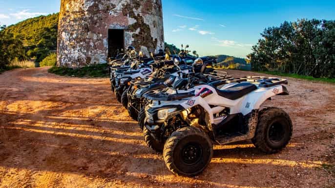 de albufeira excursão de quadriciclo offroad de dia inteiro