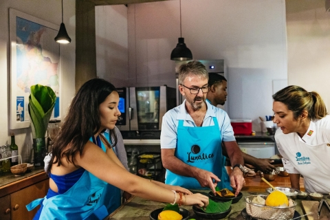 Cartagena: Gastronomische kookles met uitzichtCaribisch menu met lokale chef (hoofdgerecht Topside beef)