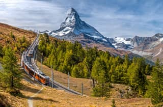 Zermatt: Ticket für die Gornergrat-Zahnradbahn