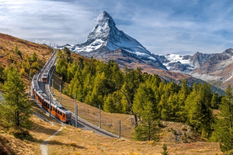 Zermatt: kaartje Gornergrat Bahn tandrad-trein
