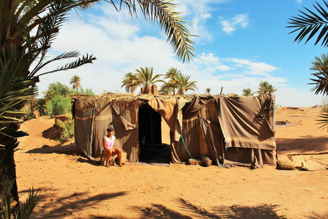 Wycieczka na pustynię Agadir Sahara z lunchem i trekkingiem na wielbłądachAgadir Sahara Desert Trip z lunchem i wielbłądami