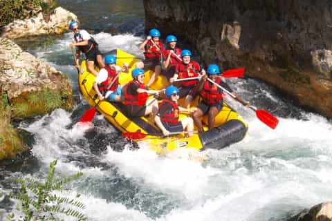 Split: Cetina River Rafting with Cliff Jumping Tour