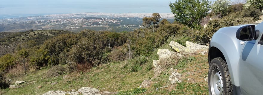 Thessalonique : Safari privé en SUV dans les montagnes et sur les plages