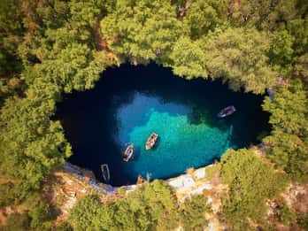 Cefalonia: Tour privato del lago di Melissani e della spiaggia di Antisamos