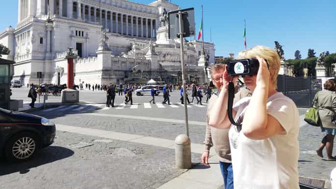 2hour walking tour of ancient rome with virtual reality
