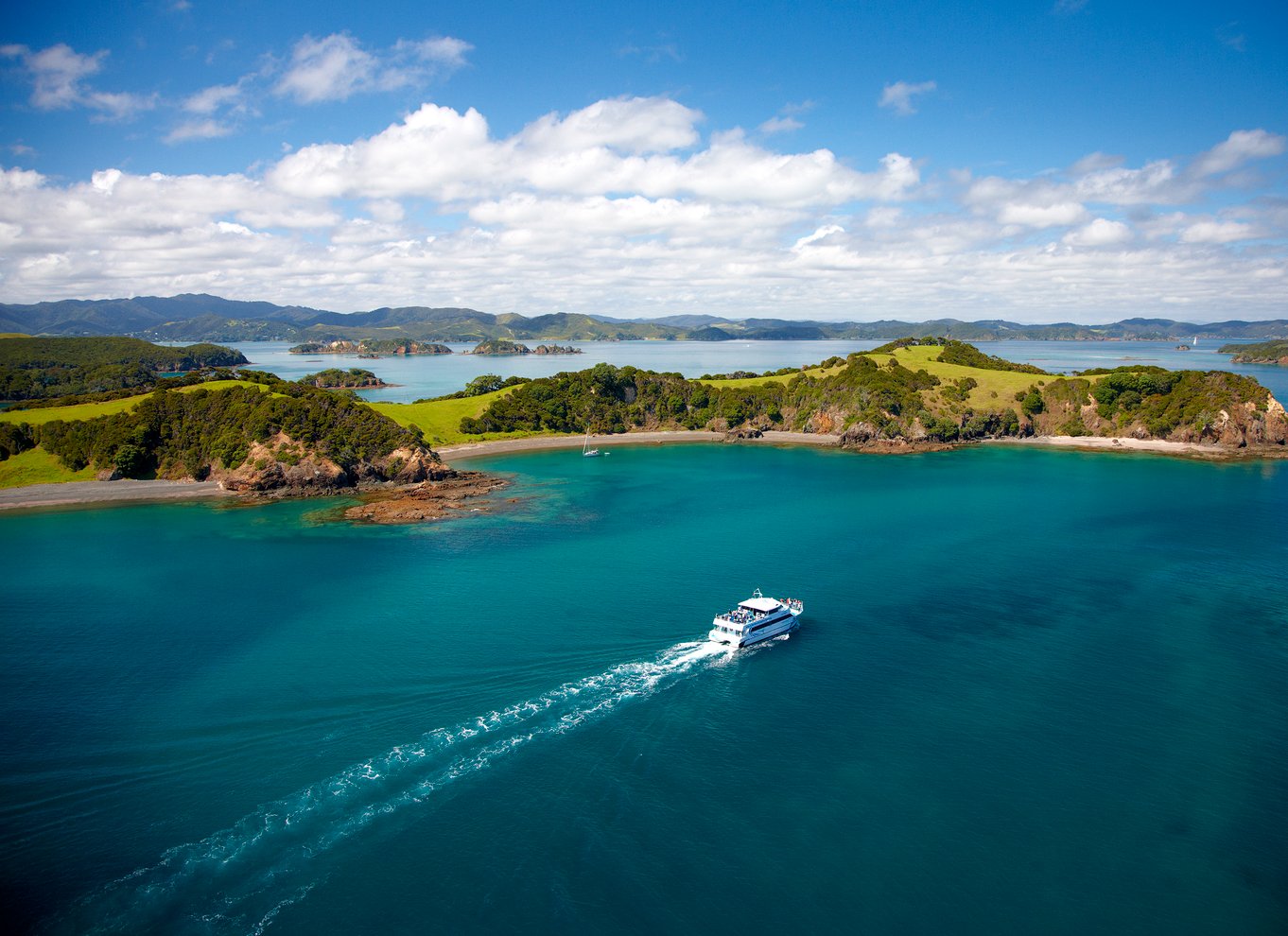 Paihia/Russell: Hole in the Rock og Bay of Islands-krydstogt