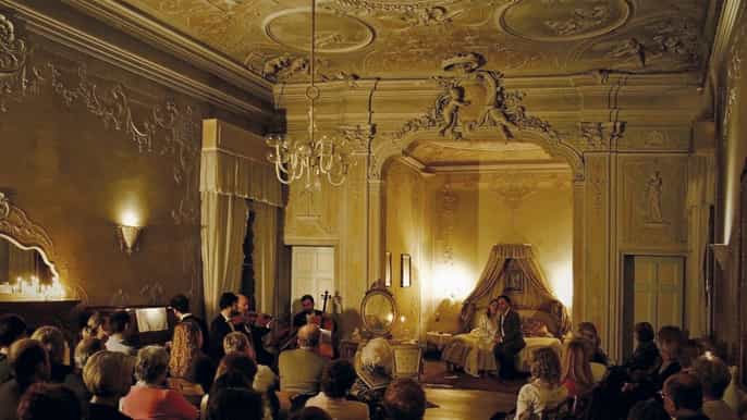 venice traveling opera in a historic palace on grand canal
