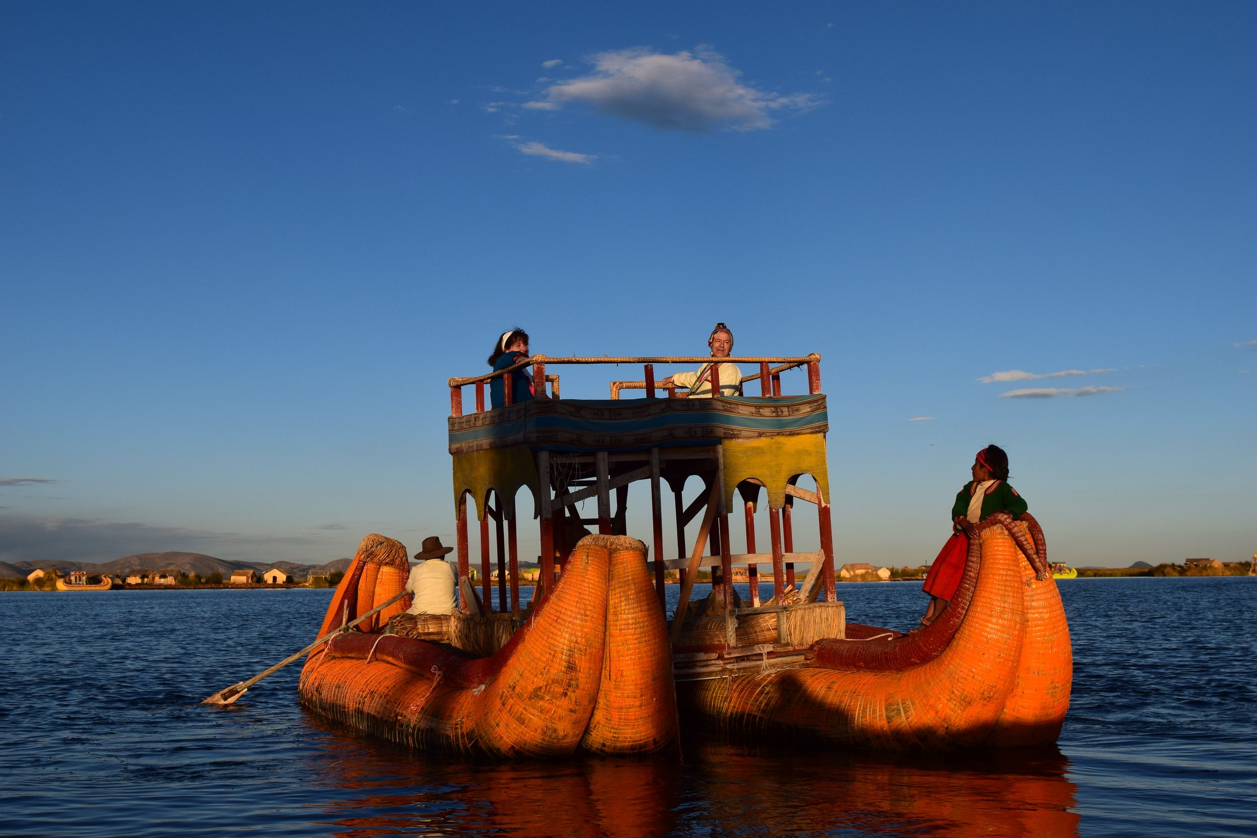 Ab Puno: 3-stündige Uros Floating Islands Tour