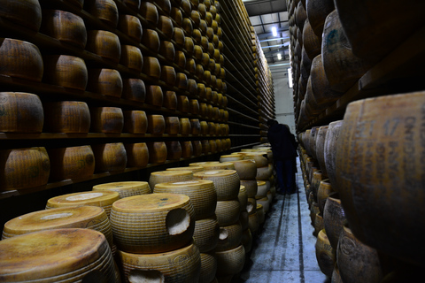 De Florence: visite de l'usine de parmesan et de vinaigre balsamique