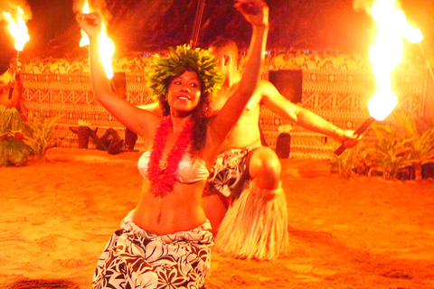 Fidżi: Rejs po rzece o zachodzie słońca i doświadczenie tańca ognia na wyspieZ Shangri-la do Warwick na Fidżi - Odbiór około 15:10