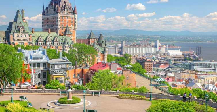 From Montreal Quebec City and Montmorency Falls Day Trip GetYourGuide