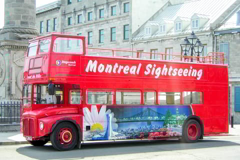 Montréal : visite en bus à impériale à arrêts multiples