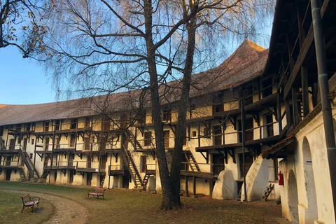 De Brasov: Excursão em pequenos grupos de meio dia às Igrejas Fortificadas