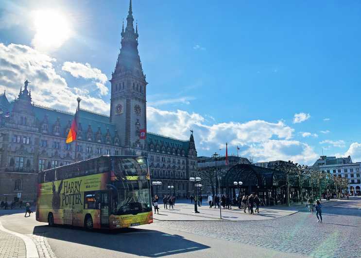 Hambourg : Visite de la ligne F en bus et en bateau à monter et à descendre