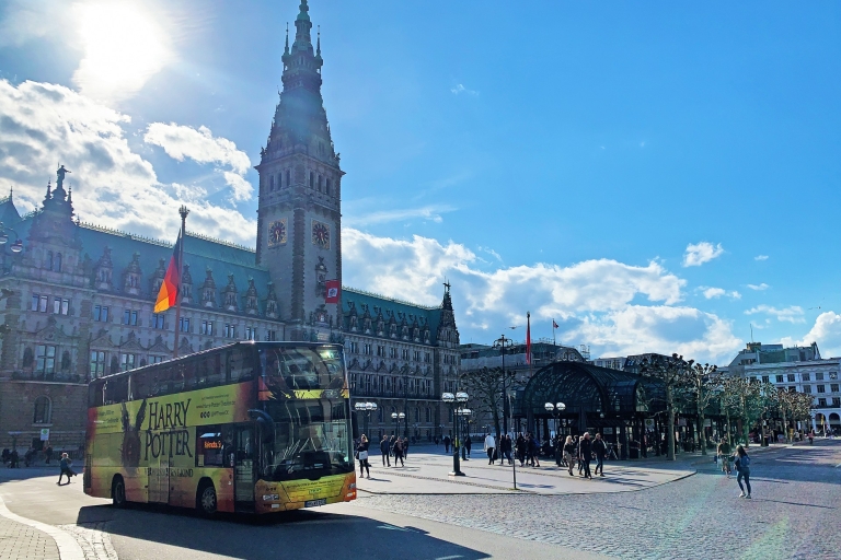 Hambourg : bus à arrêts multiples et croisièreVille et croisière avec arrêts multiples - Billet individuel