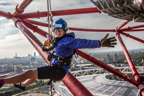 Londra: ArcelorMittal Orbit Abseil