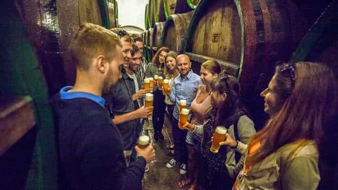 pilsen pilsnerurquellbrauereitour bierprobe