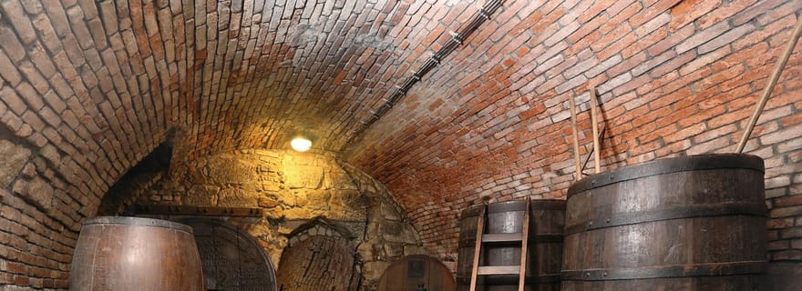 Pilsen : Entrée au musée de la brasserie avec un verre de bière