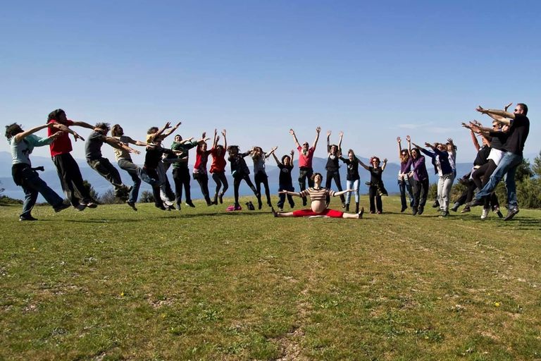 Oud-Griekse trainingstour met insluitselsScheid naar het strand,