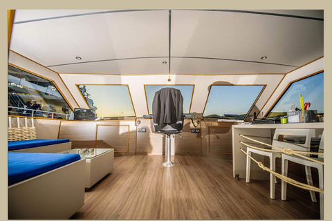 Chalkidiki: Blue Lagoon & Ammouliani Island Cruise & Lunch Chalkidiki: Lunch Cruise to Blue Lagoon & Vourvourou's Islet