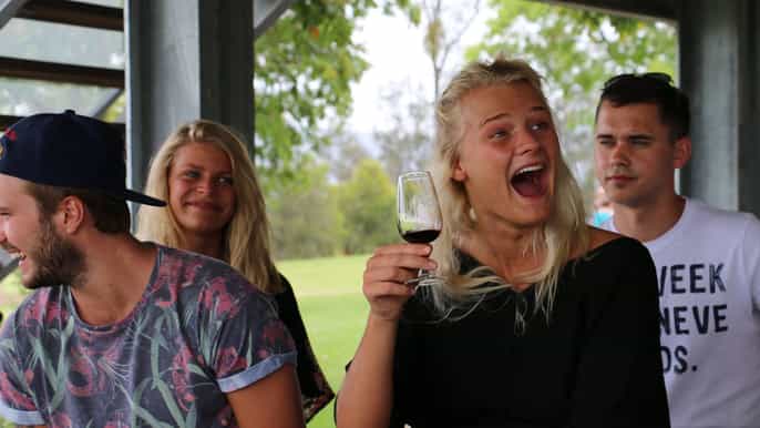 hunter valley wine cheese and chocolate tasting tour