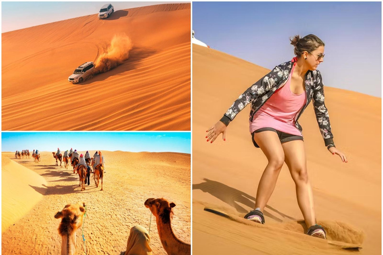 Doha: Inland Sea Desert Safari with Sunset & Sunrise Views Private Tour