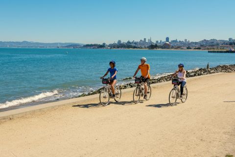 San Francisco: noleggio bicicletta e tour autoguidato