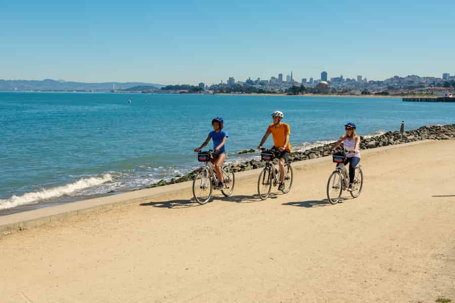 San Francisco Selbstgeführte Fahrradvermietung