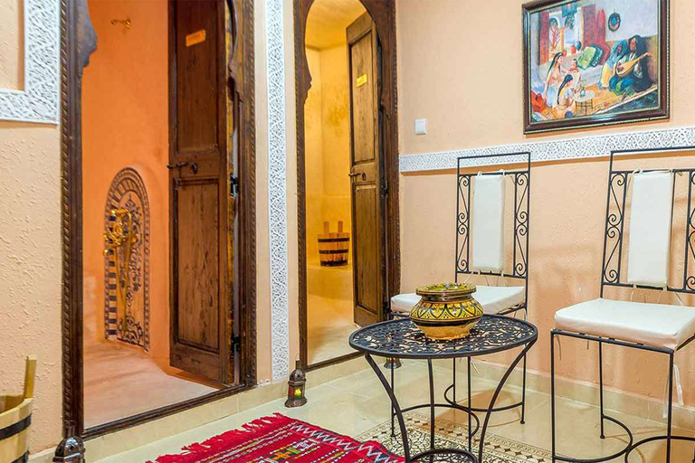 Marrakech: Halvdagstur med Buggy Ride, kamelridning och spa