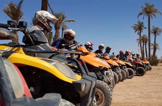 Tour in quad nel deserto e nel palmeto di Marrakech