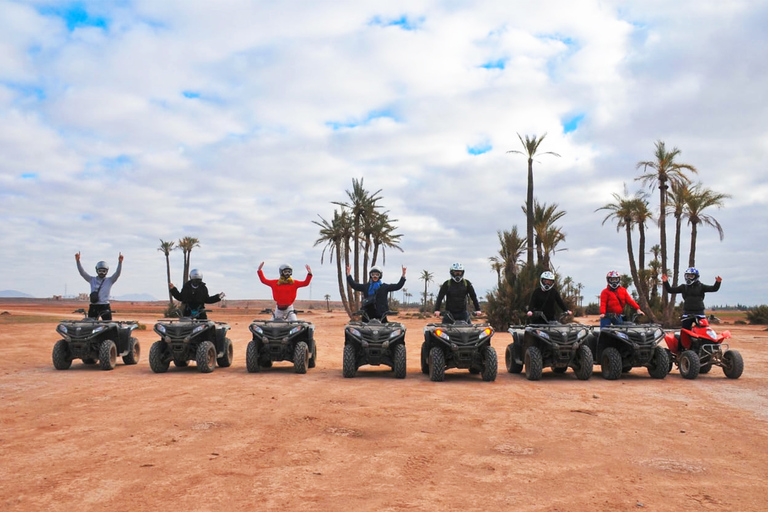 Marrakesch: Quadtour durch Wüste und Palmenhaine