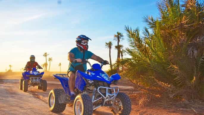 tour in quad bike deserto e palmeti di marrakech