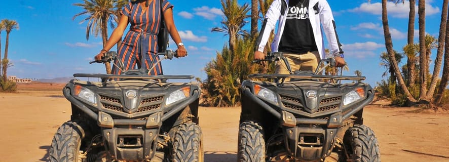 Marrakech Desert & Palm Grove Quad Bike Tour