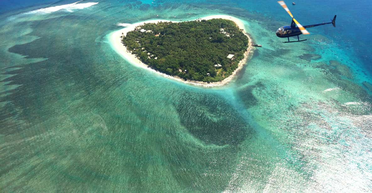 ナンディ ハートアイランド25分風光明媚なフライト Getyourguide