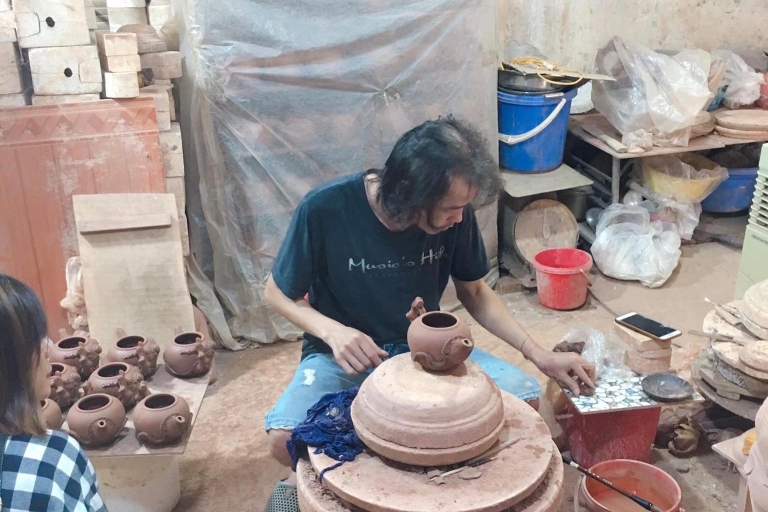 Z Hanoi: 4-godzinna wycieczka po wiosce Bat Trang Ceramics VillageWycieczka grupowa (maks. 15 osób/grupa)