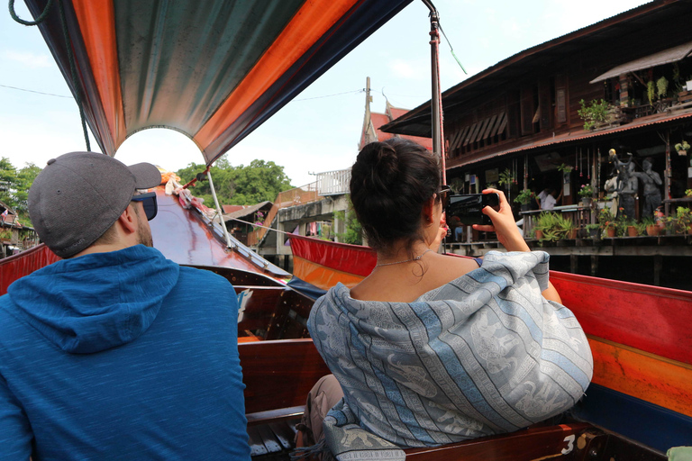 Bangkok: Bike and Canal Boat Tour with Lunch