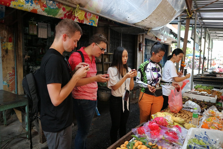 Bangkok: Tour in barca con pranzo in bicicletta e sul canaleBangkok: tour in bici e in battello sui canali con pranzo