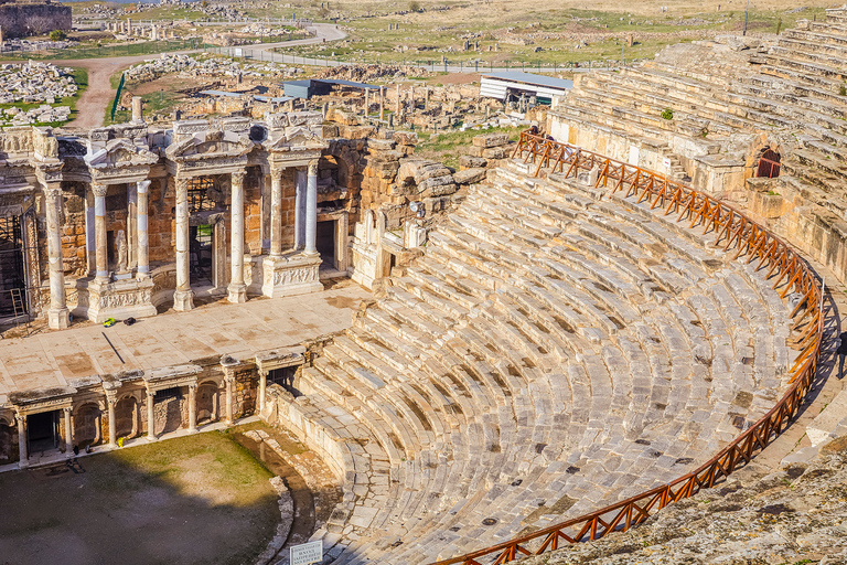 Antalya: tour privado de Pamukkale antiguo y Hierápolis