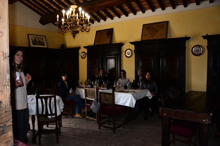 Z Florencji: Chianti Classico z obiadem Half-Day