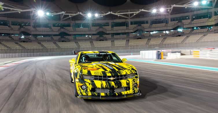 Yas Marina Circuit Chevrolet Drift Taxi Passenger Ride photo 4